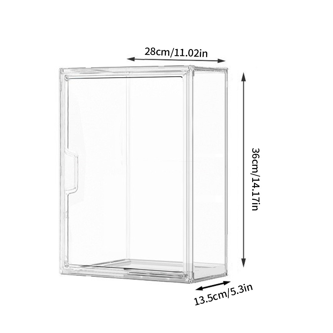 Acrylic Display Case Clear Display Box Dustproof Box