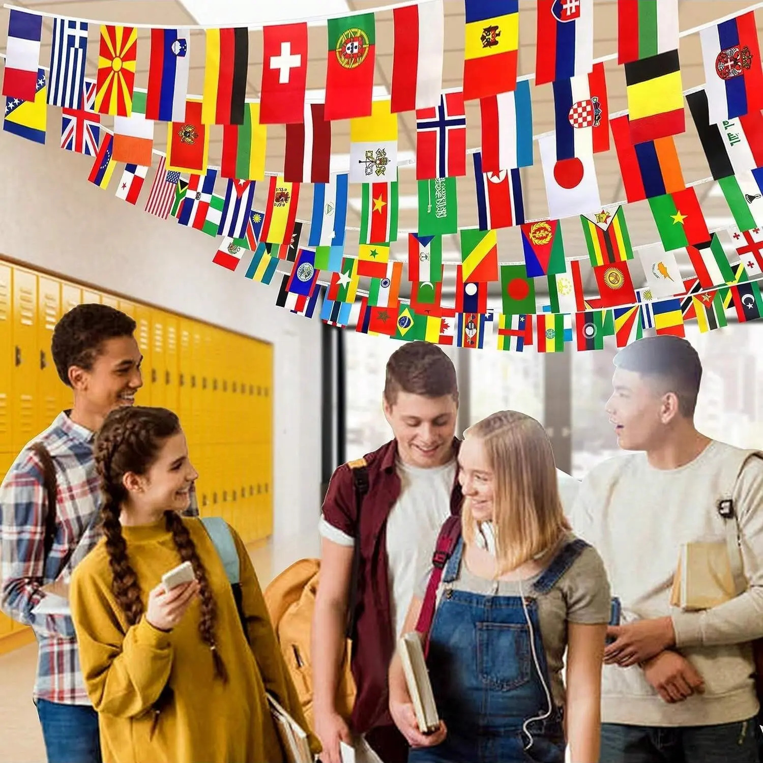 Countries String Flag