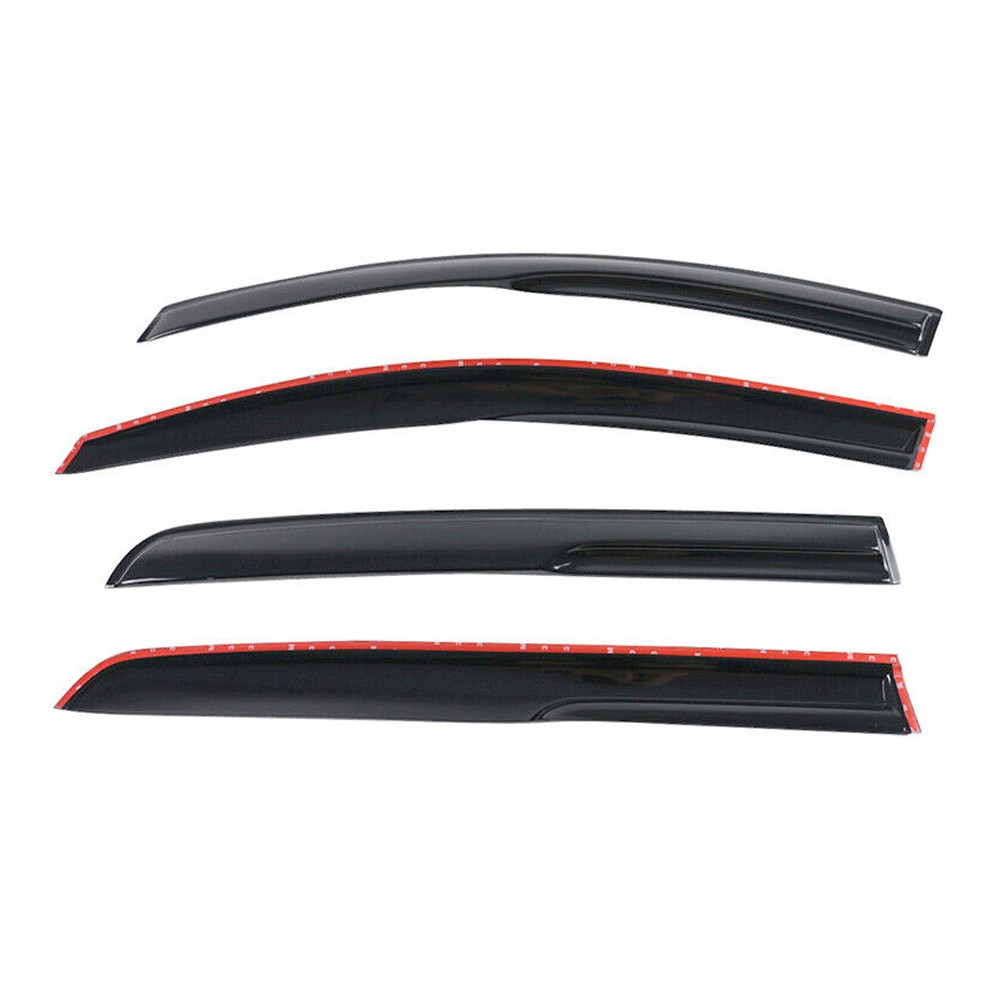Fits 10-14 VW Golf MK6 GTI Mugen Style Window Visors Rain Sun Guard Vent