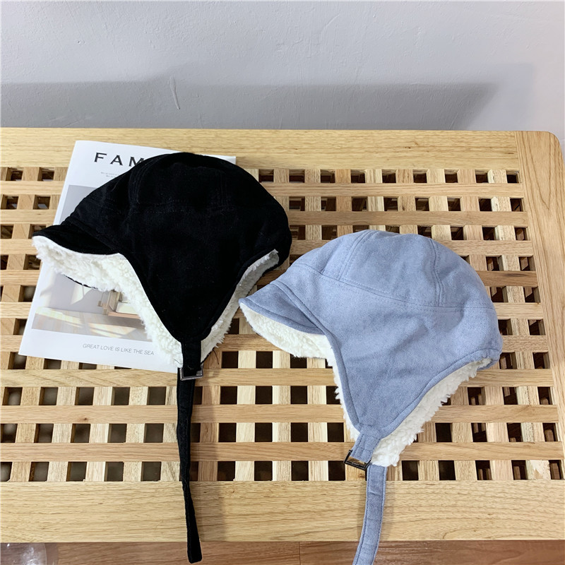 Women's Winter Outdoor Warm Lamb Wool Leifeng Hat