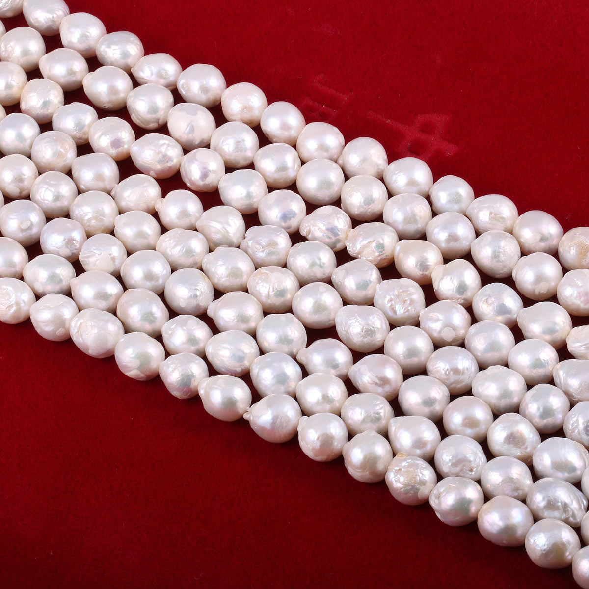 Natural Freshwater Shaped Pearl String — foto 2