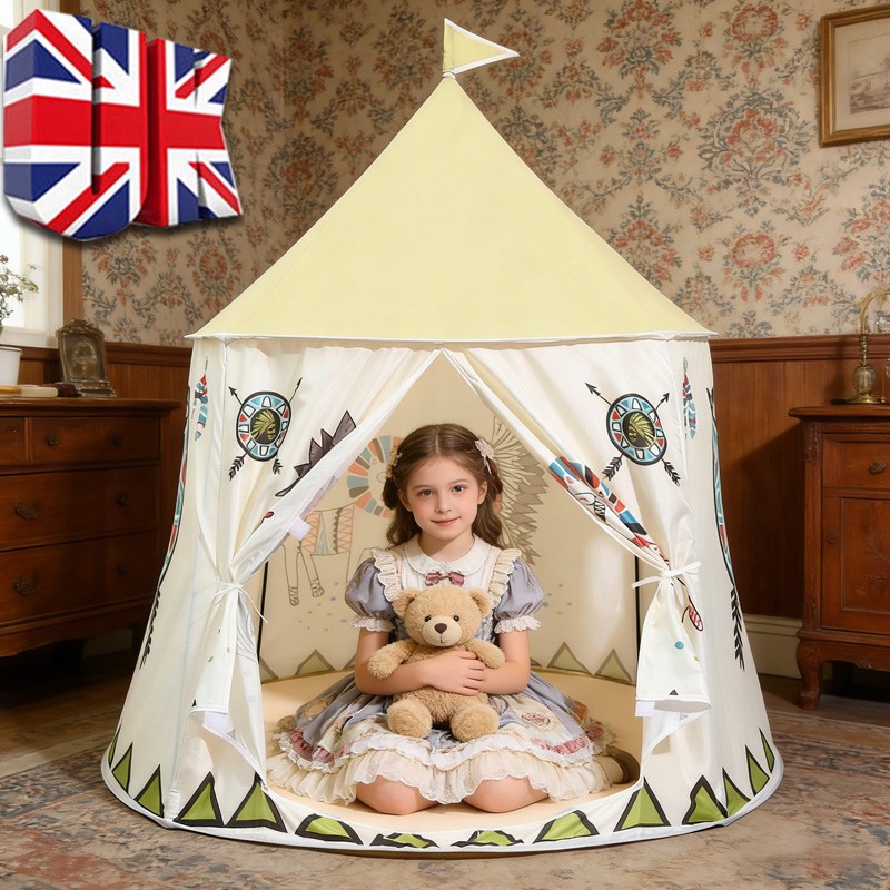 Children Kids Baby Foldable Play Tent Portable Girls Boys Playhouse Indoor