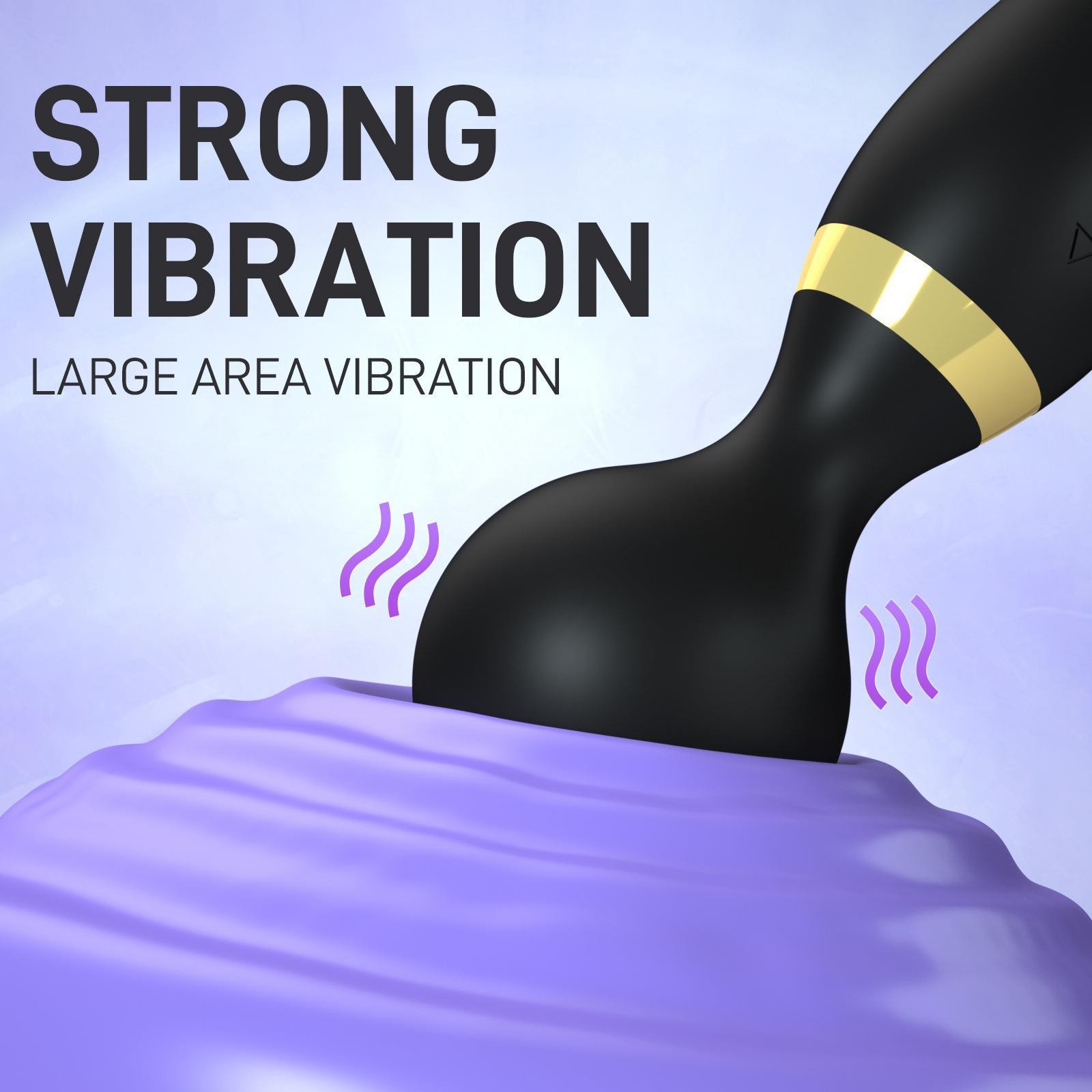 Multi Speeds Silicone Double Head Full Body Massager Vibrator Mute Rechargeable — вид 7