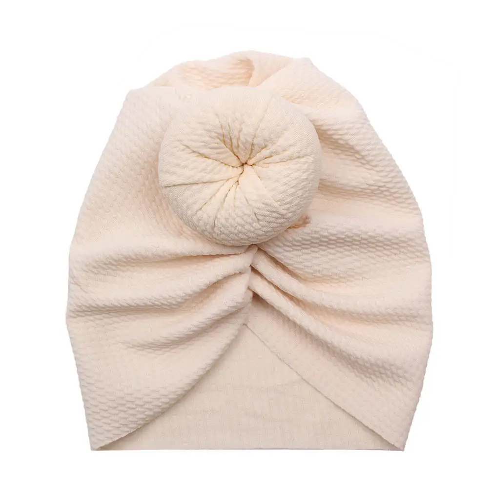 Baby Waffle Headband Indian Hat Round Ball Headband Children's Hair Accessories