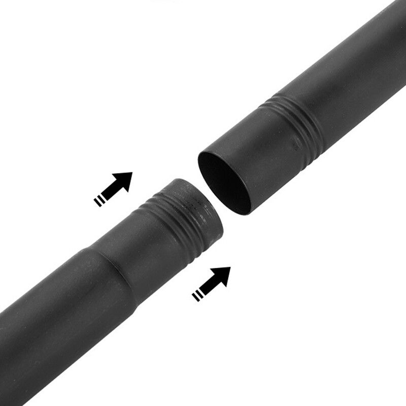 Wall Mounted Mount Telescopic Flag Pole Top Black Ball Aluminum Flagpole — image 2