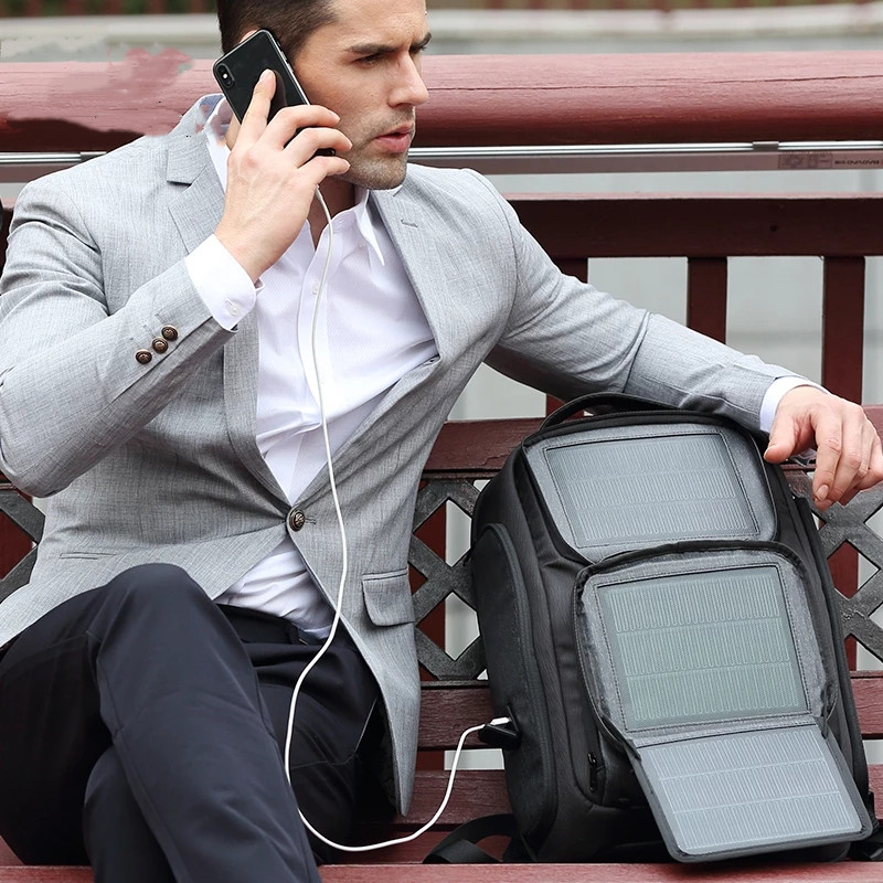 Solar Charging Outdoor Business Backpack