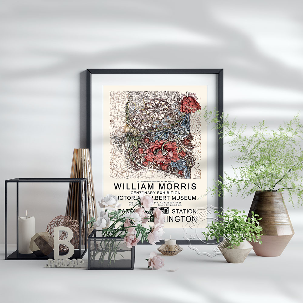 Albert Museum Vintage Poster Decorative Painting