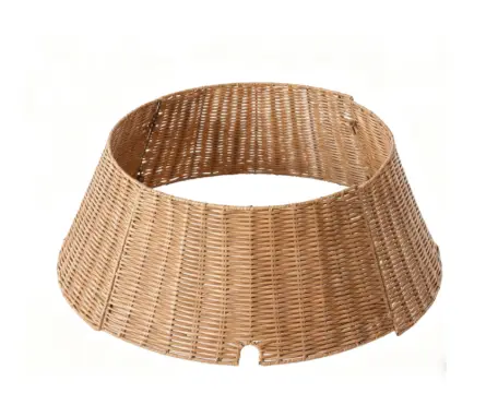 Christmas Tree Collars, Rattan Tree Skirts And Stand Base Covers, Christmas Decorations