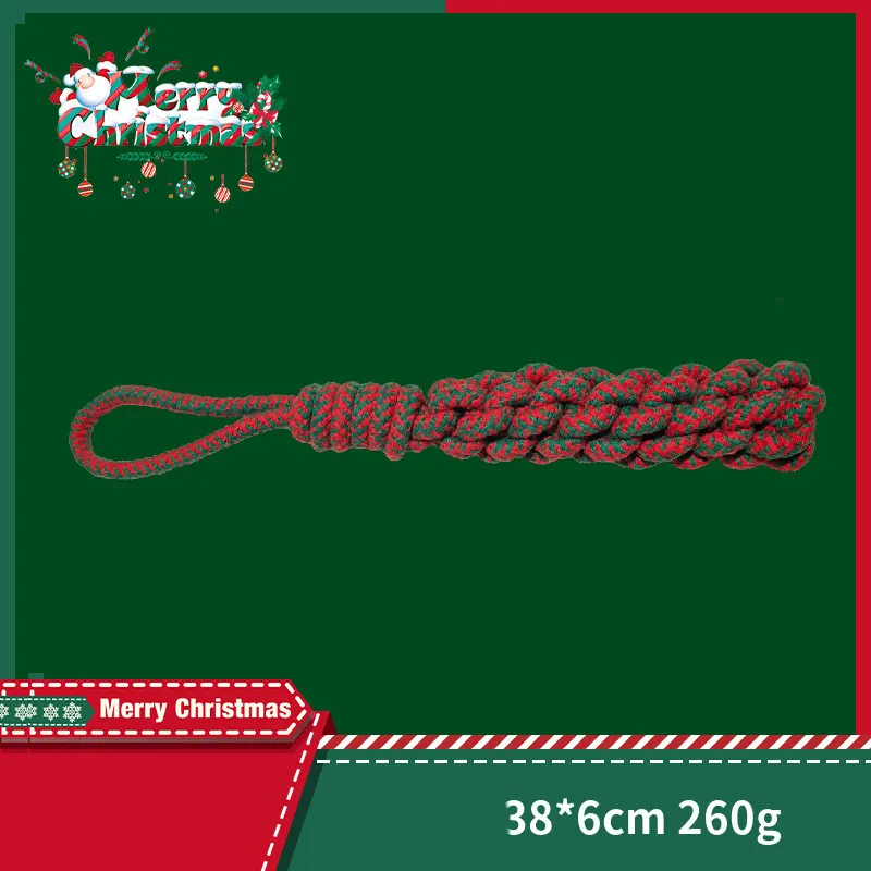 Christmas Doggy Knot Toys - 16 Style