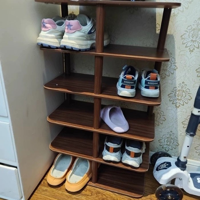 68 Tier Vertical Shoe Rack Tall Tower Storage Shelf Organizer — image 8