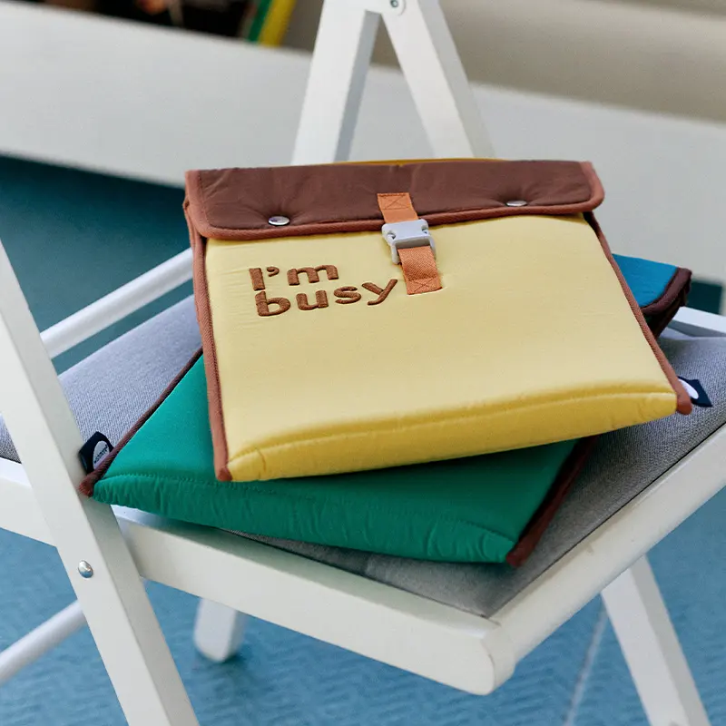 Color Blocked IPad Computer Bag, Contrasting Handheld