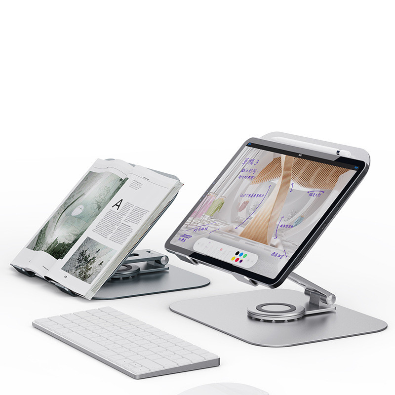Rotatable Aluminum Alloy Computer Stand Can Be Folded - Image 2