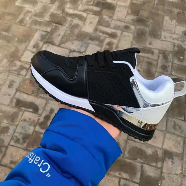 Mesh Breathable Mesh Shoes Large Size Casual Women's Sports Shoes