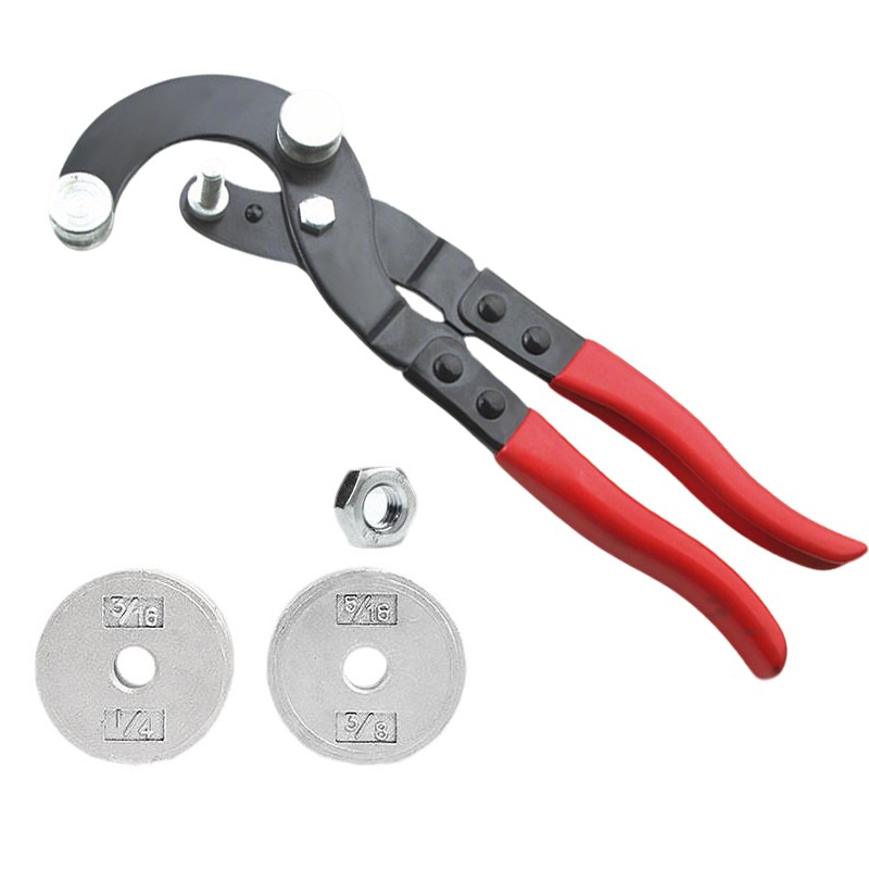 Heavy duty brake line pipe bender tube bending tool