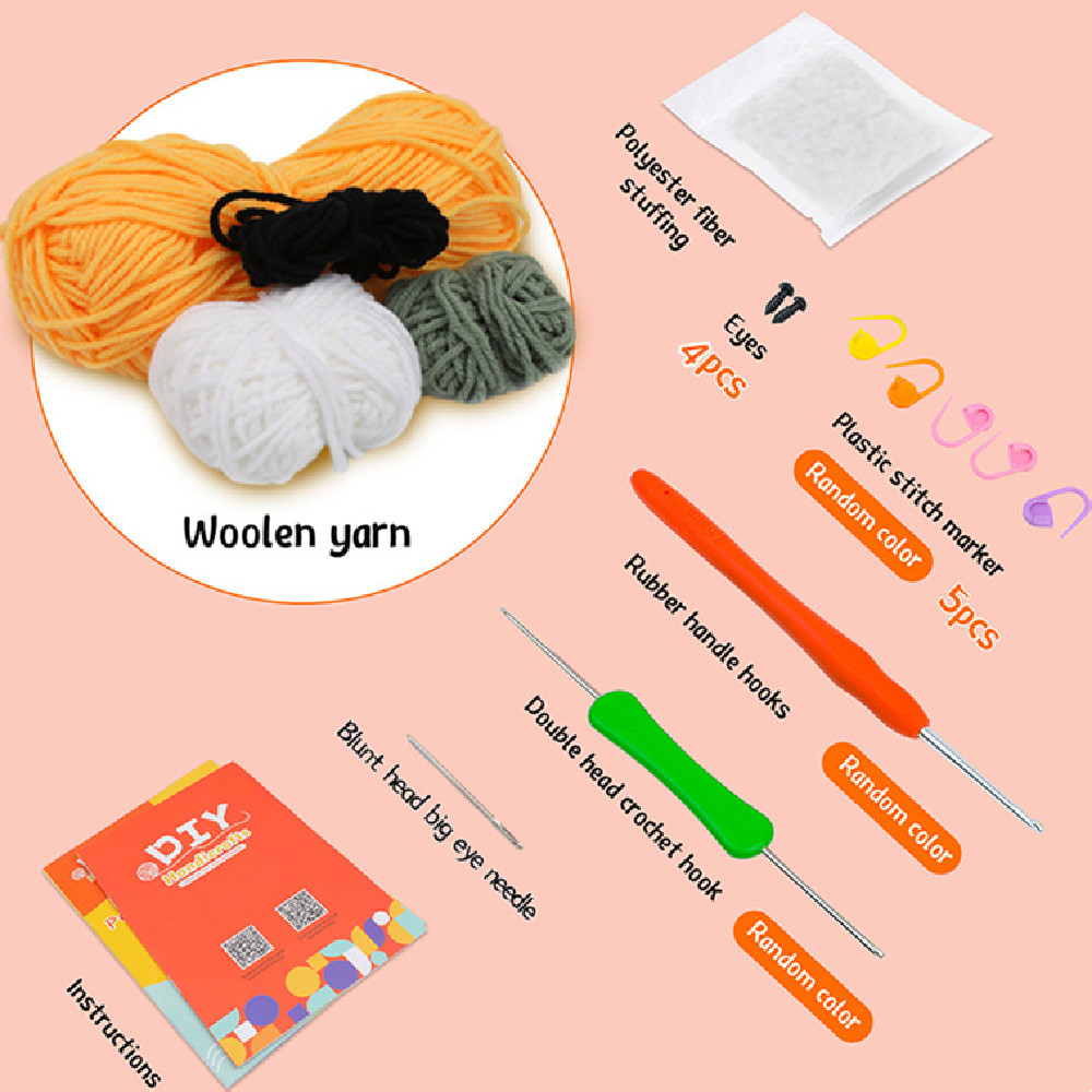 Title 4, Handmade Knitted Wool Material Package