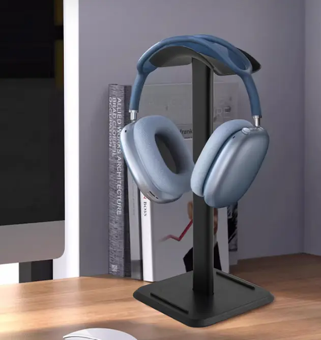 Aluminum Alloy Headphone Stand, Hanging Rack, Computer Game Headset Display Stand, Neck Hanging Headphone Stand