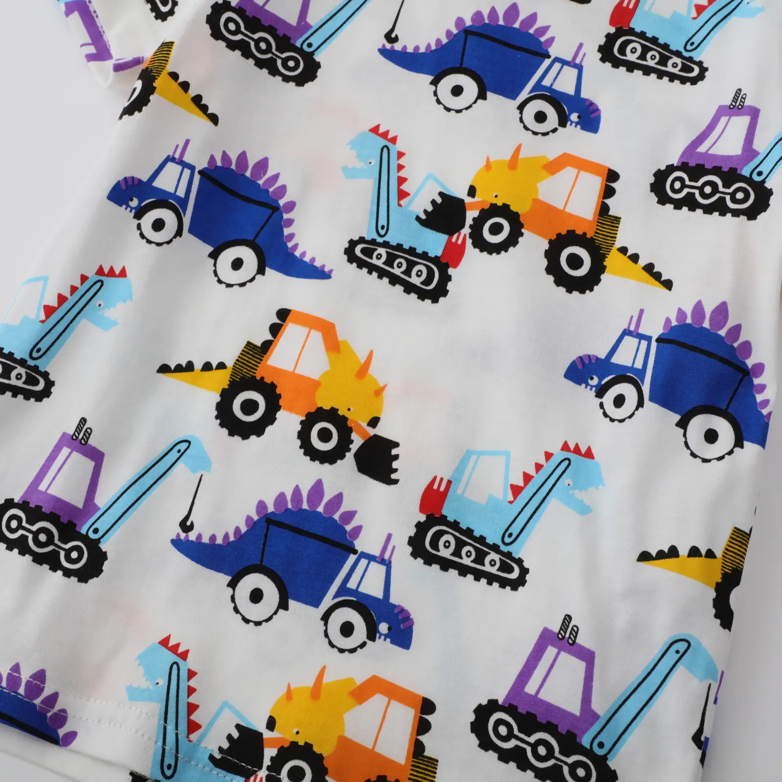 Boys Cute Print Cotton Knit T-Shirt