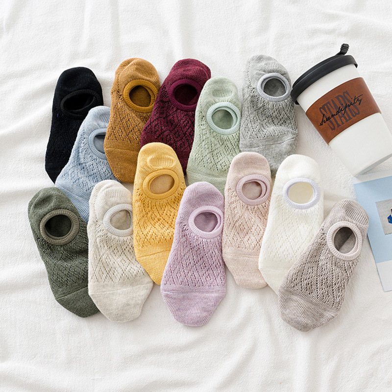 Mesh Short-cut Boat Socks Breathable