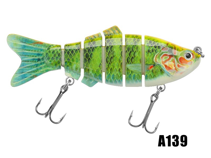 Amazon Supplies 6 Knots Of Multi-section Bait Bionic Swimming Lure Lure