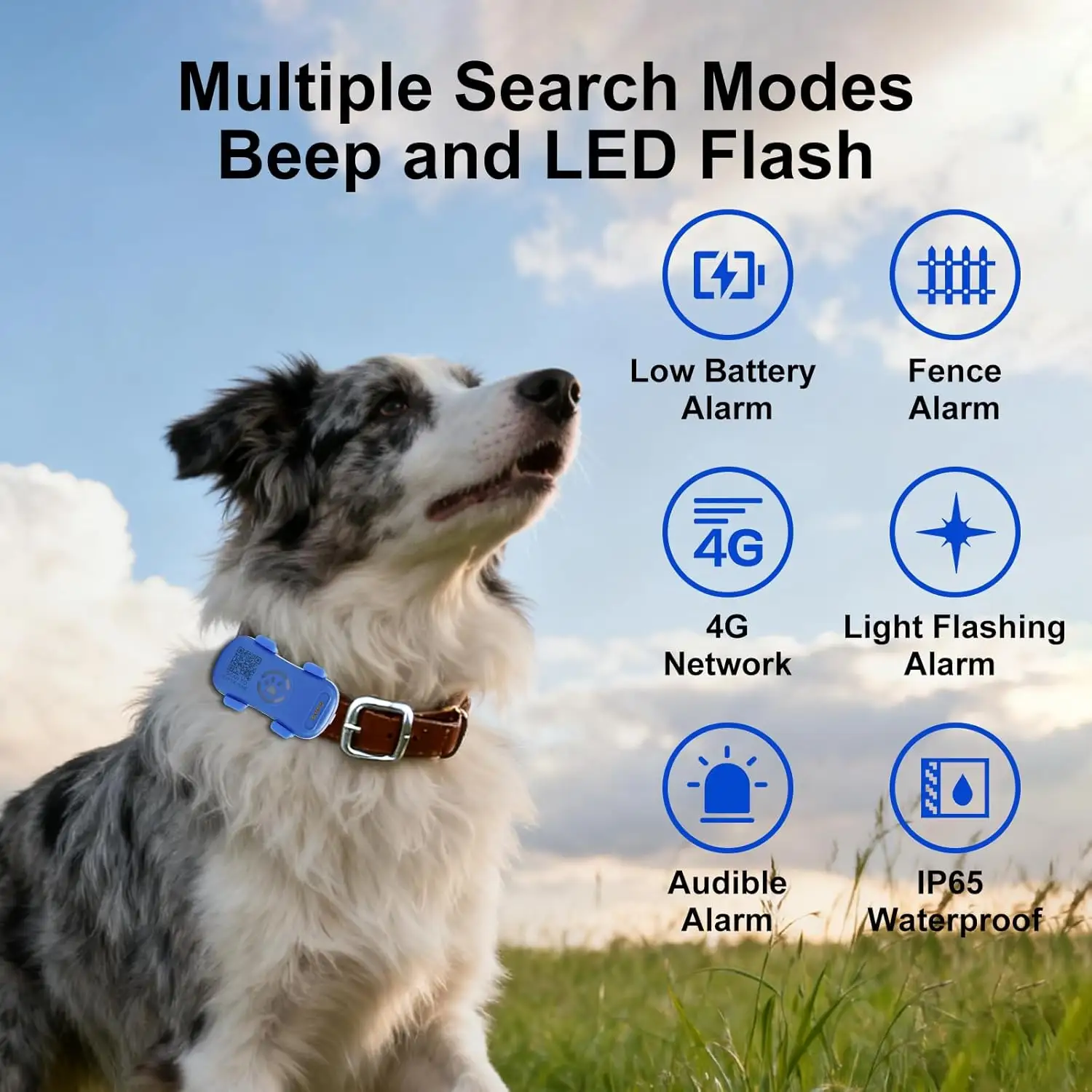 Dog GPS Tracker Real Time, Anti-Lost Pet