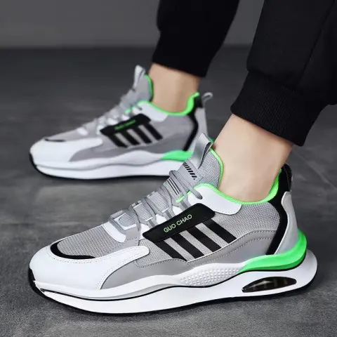 Casual Sneakers Man Air Cushion Shoes Sports Basketball Running