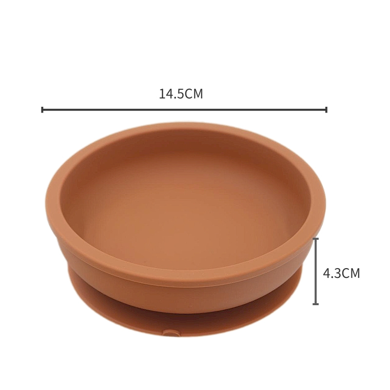 7f2598ce 4acd 4643 8adf dea2b8d049ed - Baby Round Shatter-resistant Silicone Suction Cup Complementary Food Bowl