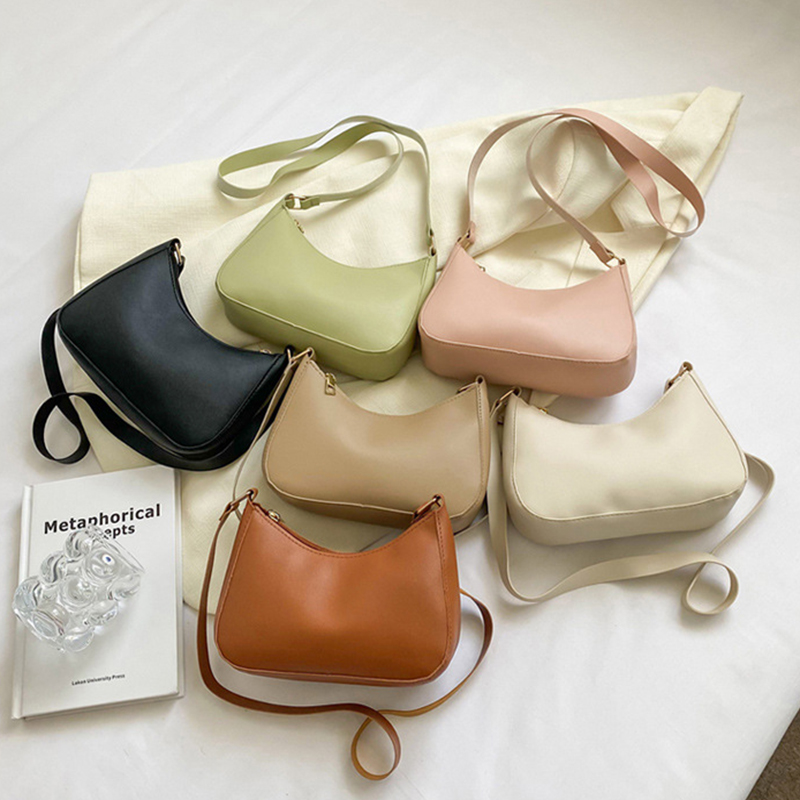 Title 1, Womens Underarm Bag Solid Color Small Square H...