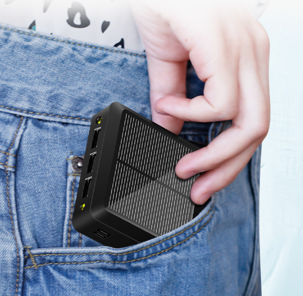 The Solar Power Bank Is Small And Portable - Image 4