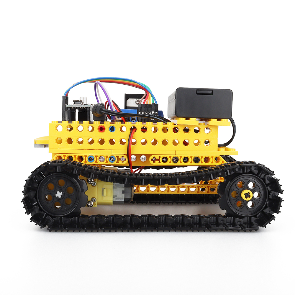 Tank Graphical Programming C DIY Smart Robot Car For CH340 Arduino Nano STEM... 6