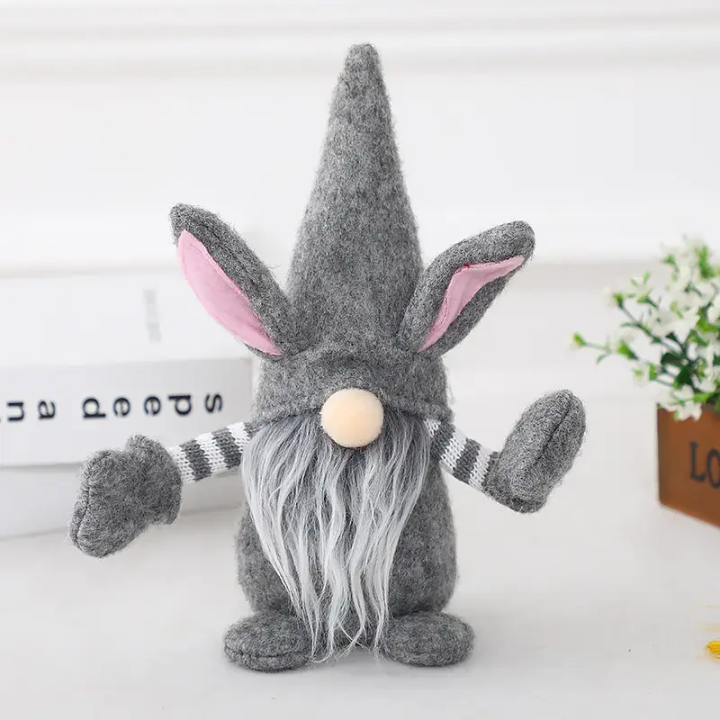 Creative Cute Easter Faceless Doll Ornament