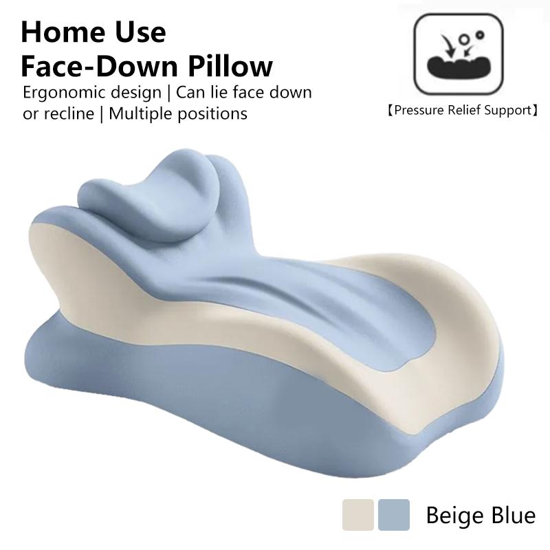 Memory Foam Prone Sleeping Pillow For Relieving Neck Pain And Promoting Deep Sleep. Self-pickup Only.