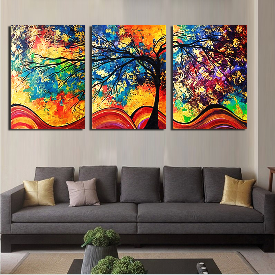 Decorative Painting Of Art Pavilion Living Room — foto 4
