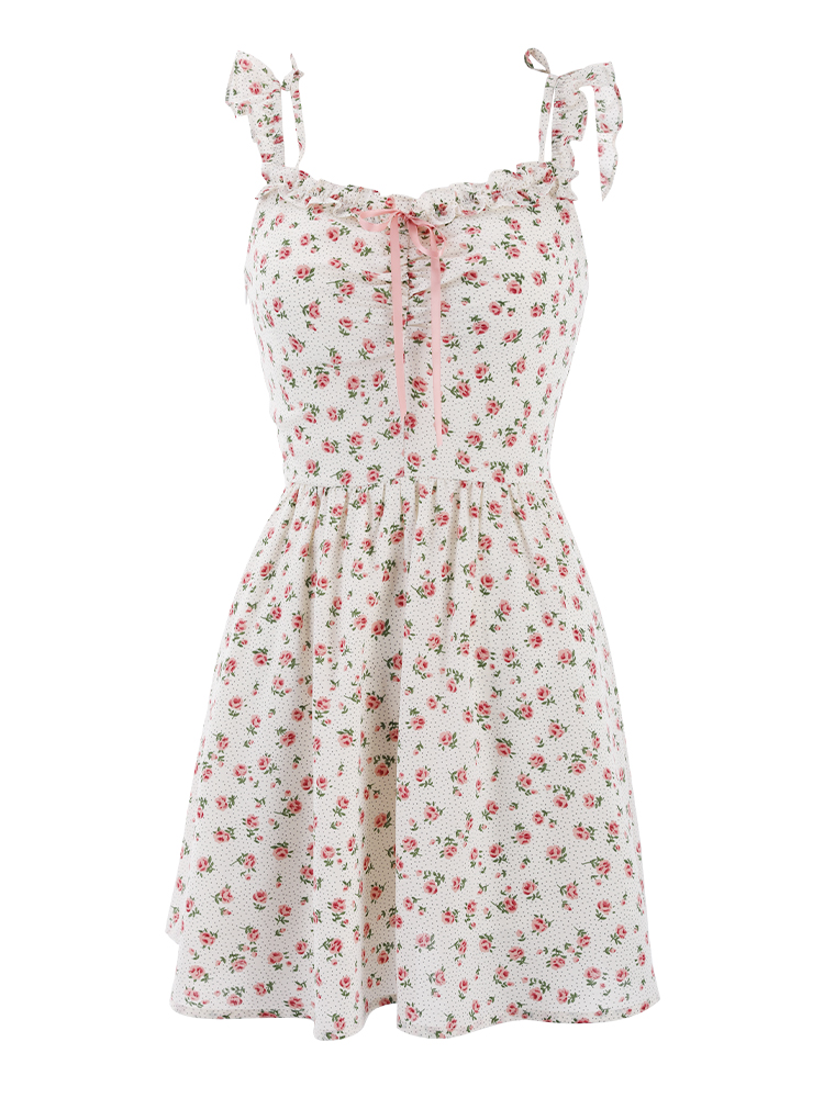 New Style Small Waist Waist First Love Dress Female Summer