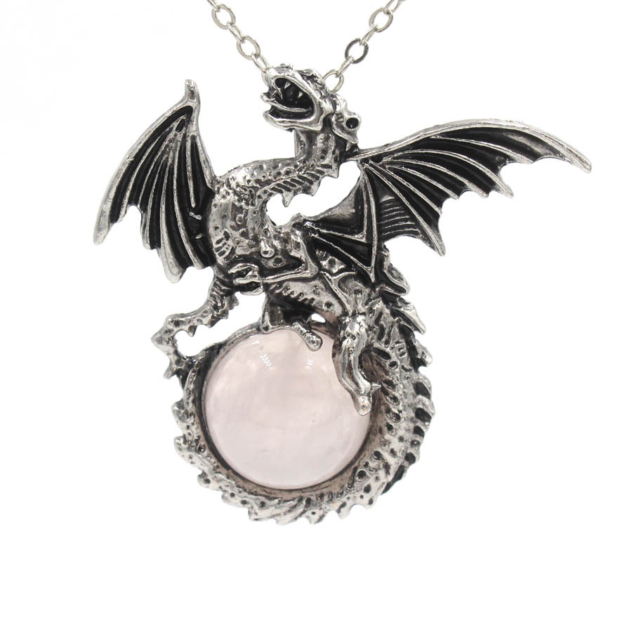 Title 14, Pterosaur Beads Crystal Pendant Retro Ornaments...