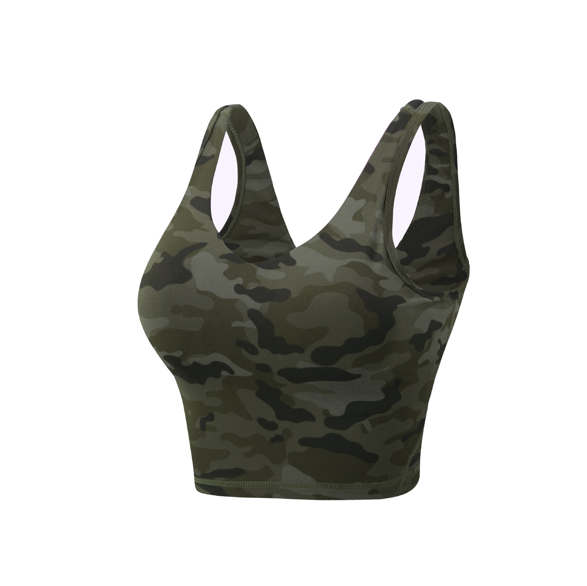 Title 14, Vest Sports Bra Printed Yoga Suit