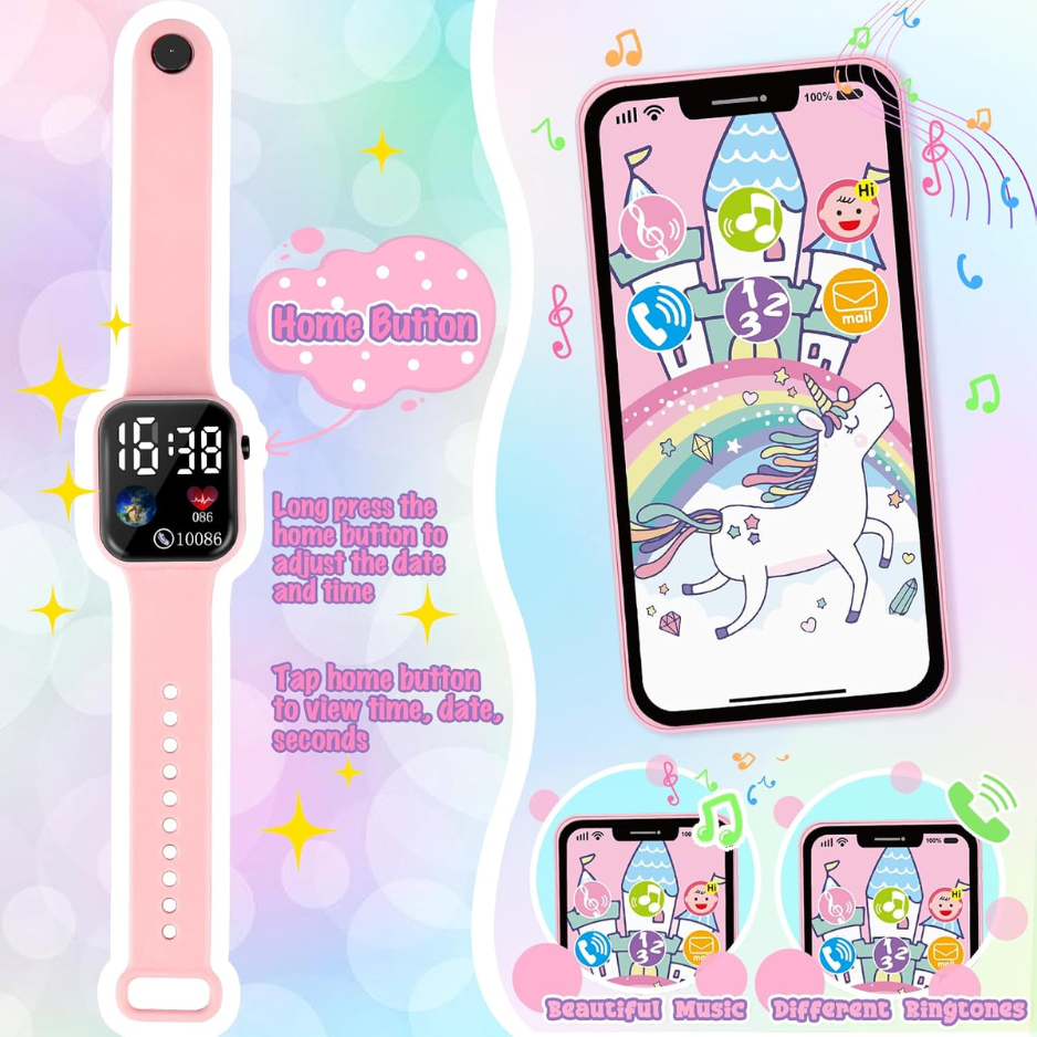 Play Purse With Watch & Phone, Pretend Play Set For Girls Ages 3 To 8 2