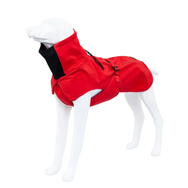 Outdoor Pet Dog Cold proof Cotton Clothing Undershirt Red - Shop at LoveMi