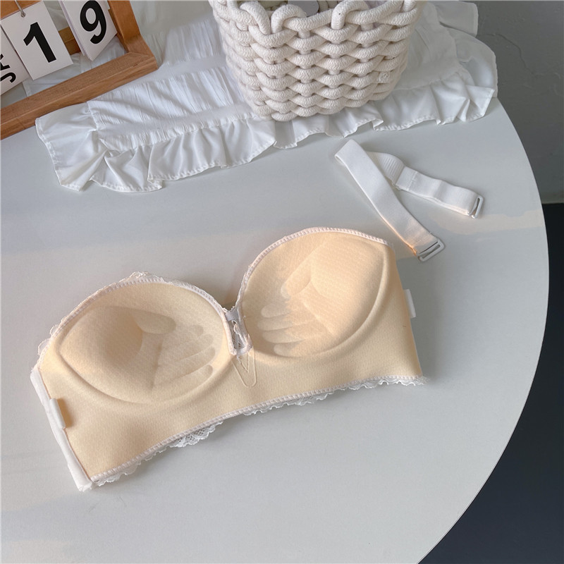 Title 4, Thin Strapless Non-slip Push Up Bra