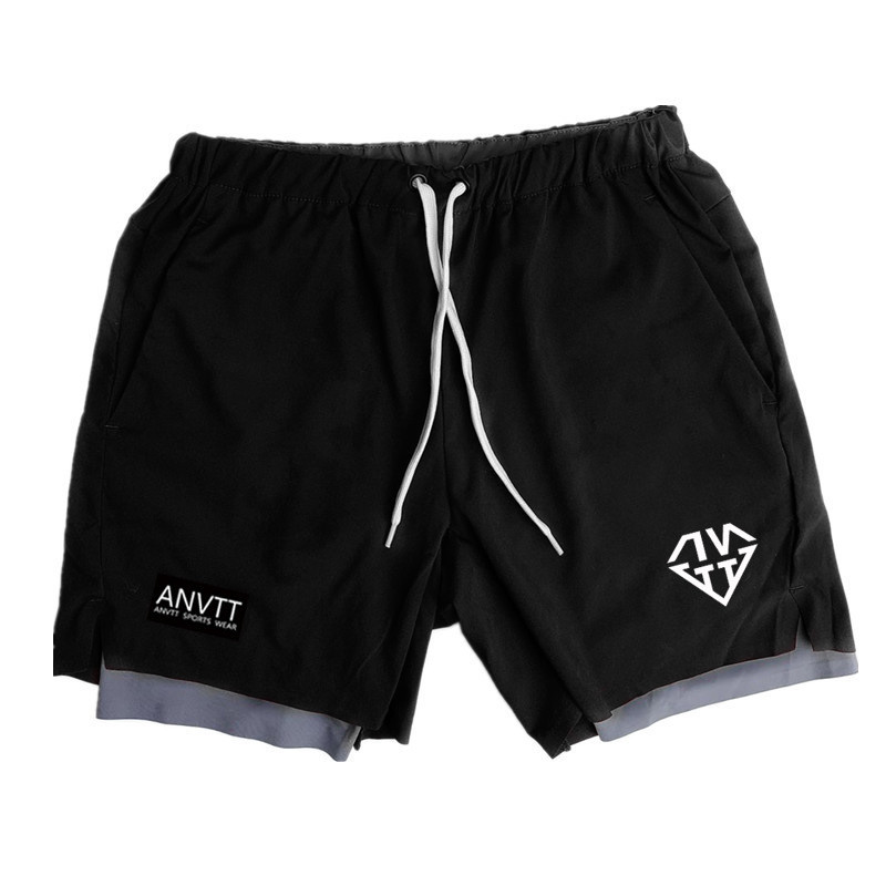 American Casual Fitness Training Pants Outer Mesh Breathable