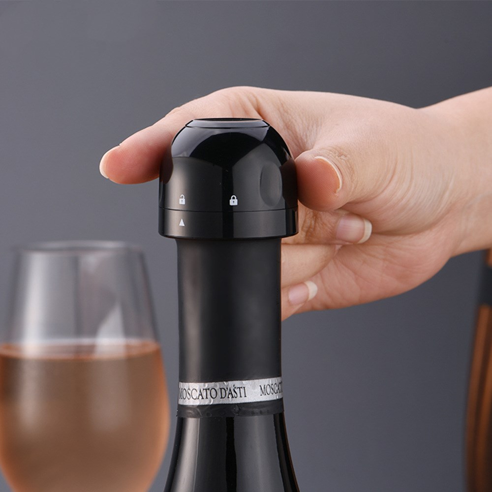 Title 4, Sparkling wine champagne stopper. Keeps your bu...