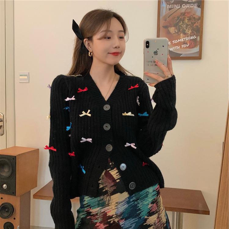 Women's Inner Base Shirt Thickened Slim Fit Outer Wear Cardigan Jacket