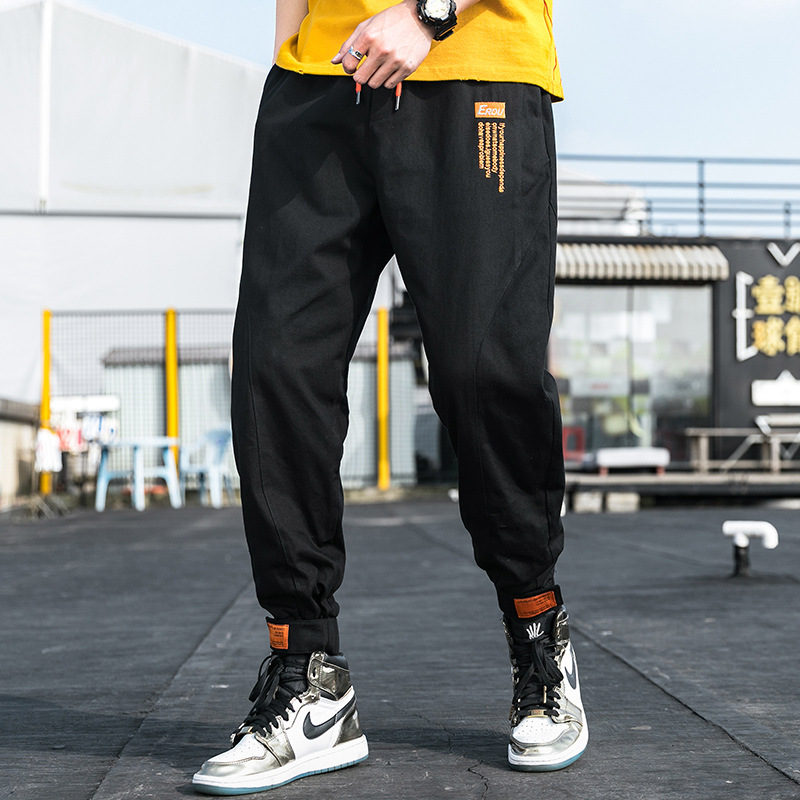Men's All-match Cotton Sports Trousers Overalls