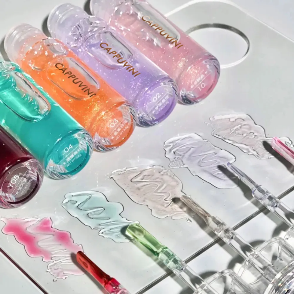 Lips Gloss Lip Lip Balm Glass Transparent Lip Moisturizing