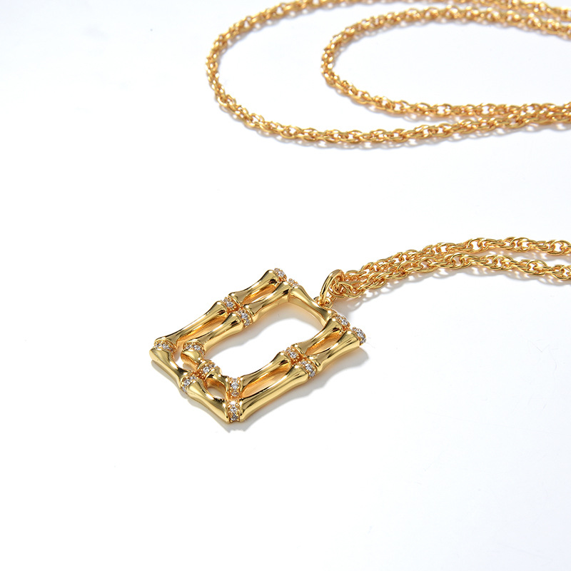 Copper Plating 18k Golden Sweater Chain High-grade Female
