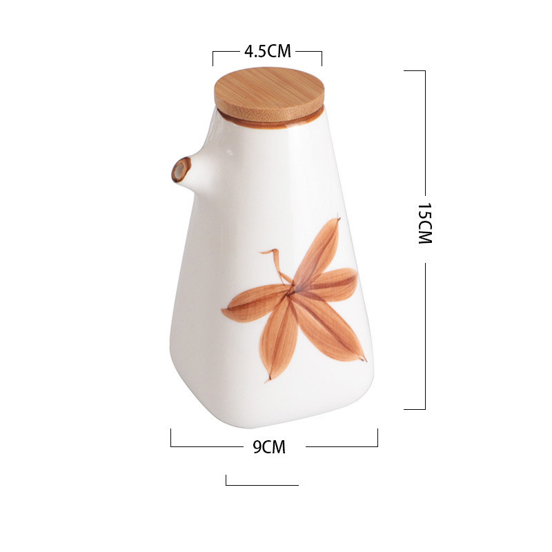 Maple Leaf Oil Bottle