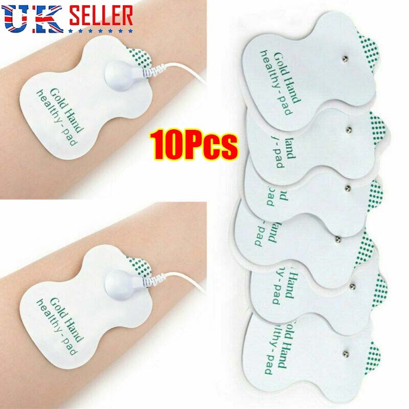 10Pcs Tens Machine Electrode Pads Replacement Massager Pad Massage Reusable — image 3