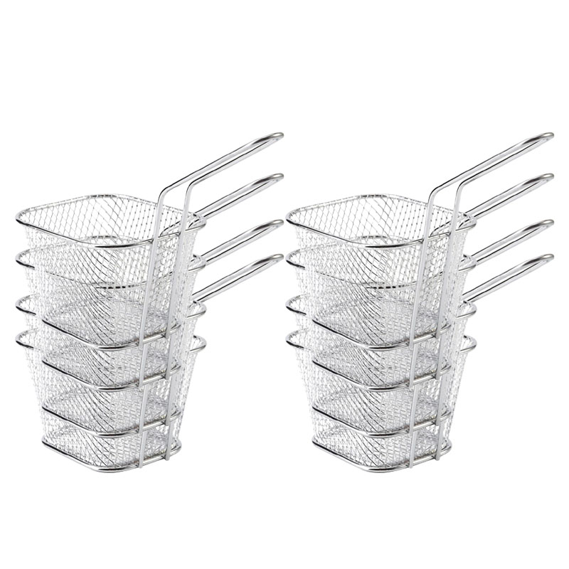 Title 4, Stainless Steel Plating Western Food Fryer Basket