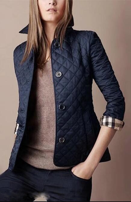 Title 2, Fashionable Elegant Lapel Cotton-padded Jacket ...