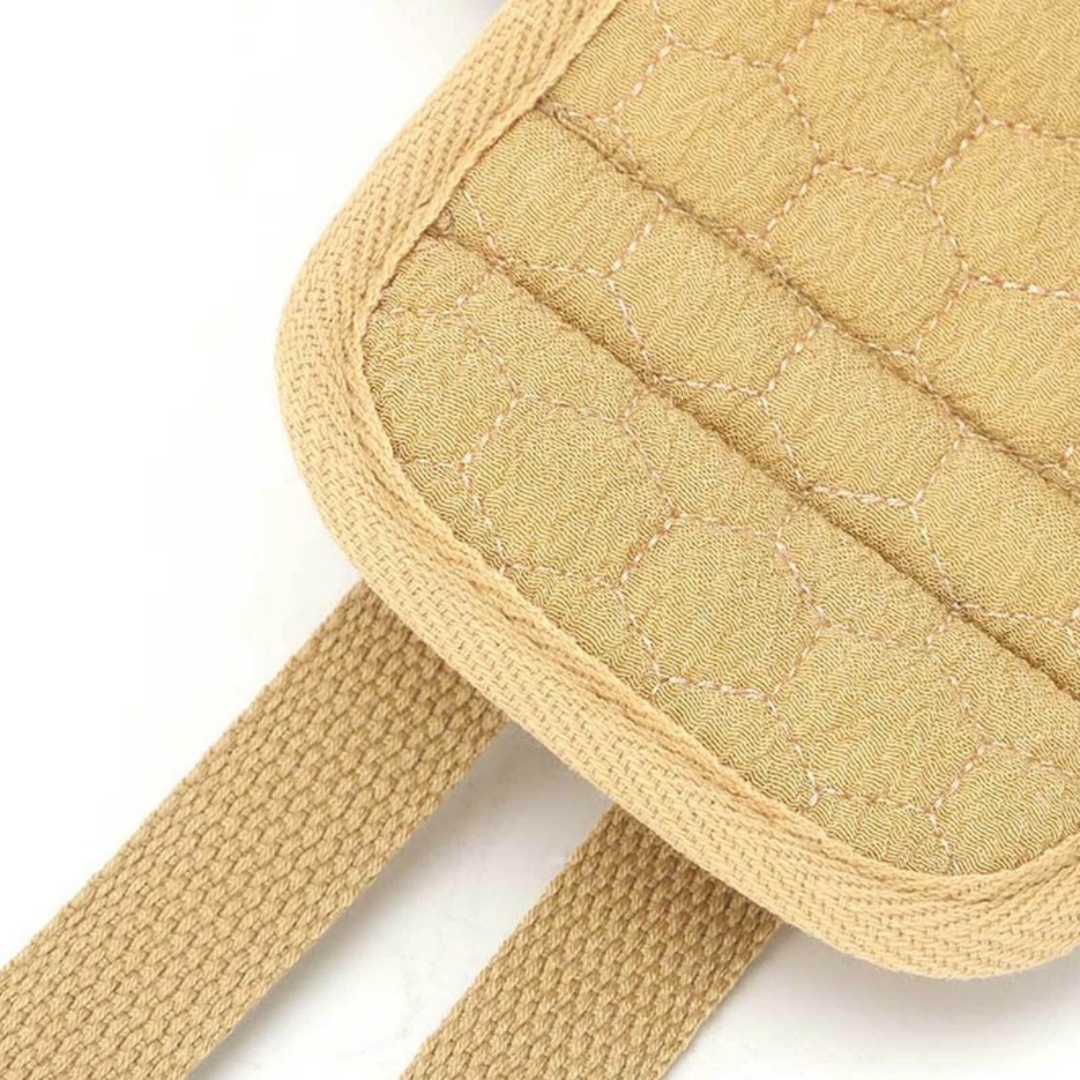 Exfoliating Back Scrubber Bath Shower Strap Loofah Spa Skin Body Sponge Brush AU
