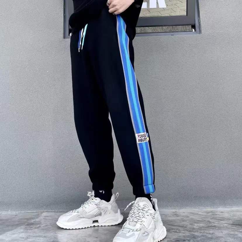 Title 4, Spodnie dresowe Rhine Blue Stripe Lounge Pants....